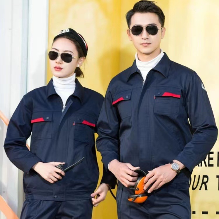Navy blue (no reflective strips) suit / 160/S