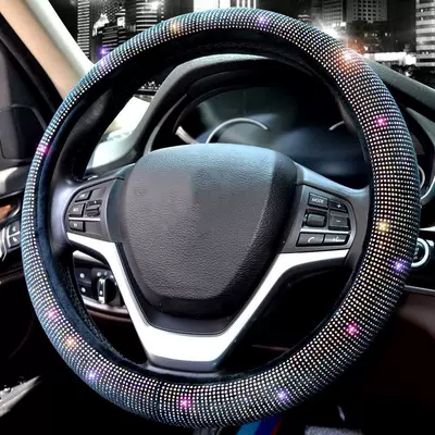 Steering wheel cover – Ring, Full Rhinestone Car Interior