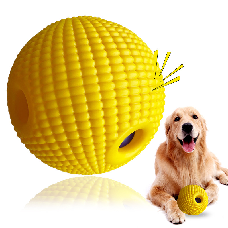 狗狗玩具球耐咬磨牙宠物互动玩具大小型犬泰迪金毛发声球狗狗用品|ru