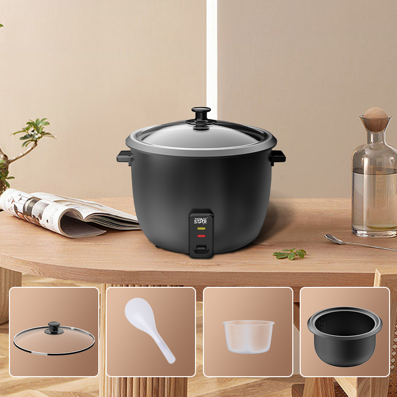 Olla arrocera eléctrica multifuncional antiadherente Winningstar de 6L con recipiente interno para cocinar arroz, guisar carne y preparar sopa. image 4