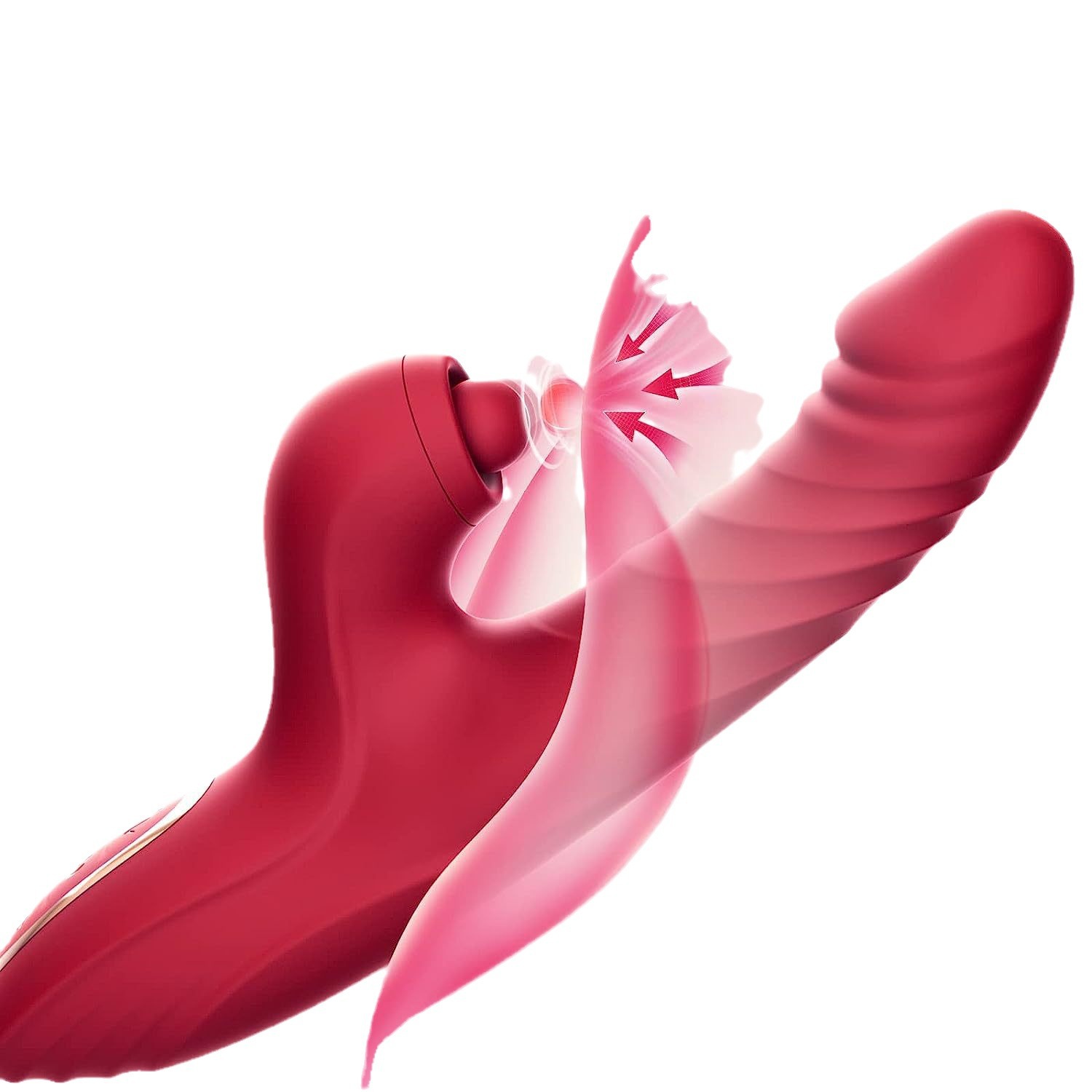 Teleskopischer Klopf- Und Heizvibrator Für Damen Orgasmus_voghion.com