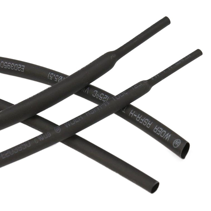 Прямые продажи с фабрики WOER Термоусадочная трубка диаметром 6 мм для защиты окружающей среды огнестойкая термоусадочная трубка 200 м/пластина