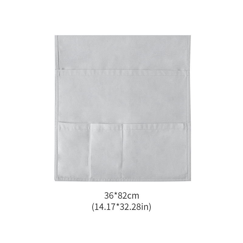 Nórdico sofá reposabrazos almacenamiento bolsa colgante hogar tela control remoto teléfono móvil misceláneas almacenamiento multifuncional bolsa colgante impresión