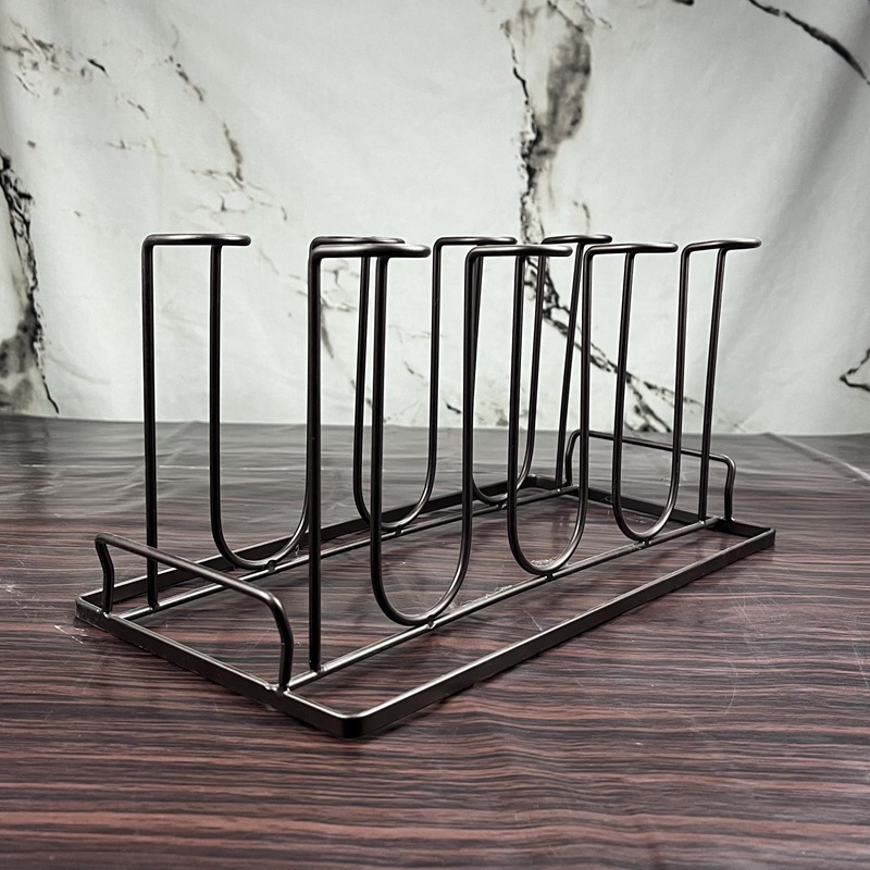 8위치 플랫 하이 컵홀더(브라운)