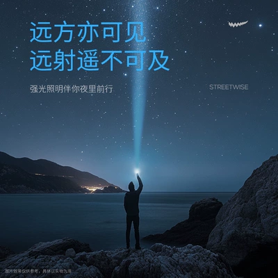 Outdoor Long-Range, Ultra-Long Battery Life, UV fənərlər