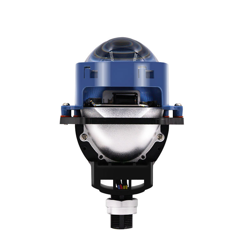 2025 venta caliente de automóviles led faro P02 lente de luz dual LED 65W luz láser de alta potencia faro bombilla de xenón