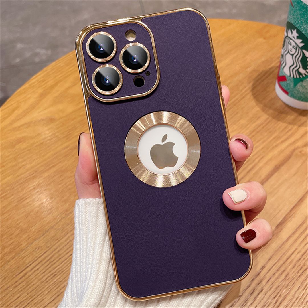 Imagen 8 de la funda para teléfono de cuero galvanizado
