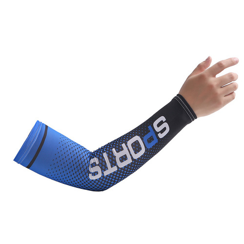 Sunscreen Ice Sleeves for Summer, Unisex Outdoor Fishing Cycling Sports Ice Silk Sleeve Guards Arm Sleeves