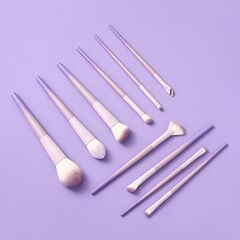 メイクブラシセット、ポータブル収納バッグ、初心者向けフルセット、ルースパウダーブラシ、柔らかい毛ブラシ、ポータブル美容ツールセット
