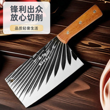 家用锻打菜刀超快锋利斩切两用刀不锈钢厨用切片刀加厚加重砍骨刀