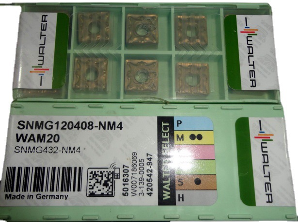 济南哈量 瓦尔特刀片 SNMG120408-MK5 WKK20S 铸铁刀片 全新瓦尔