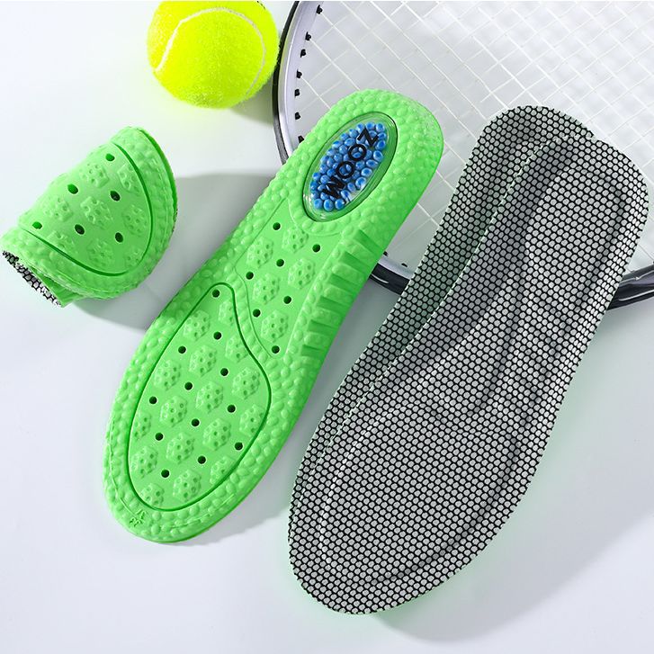 ZOOM que absorbe los golpes de baloncesto de alta elasticidad que absorbe el sudor desodorante suave plantilla Cojín de aire deportivo que absorbe los golpes para hombres y mujeres con sensación de caca engrosada