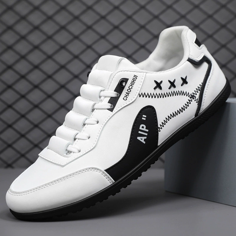 Один педаль бобовых ботинок 2024 новая летняя мужская обувь прилив подлинная мужская обувь дышащая черная повседневная обувь для мужчин