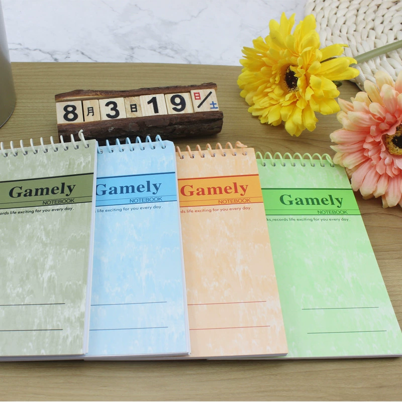 A5 coil book (side) 50 pages of notepad this diary notebook office supplies wholesale