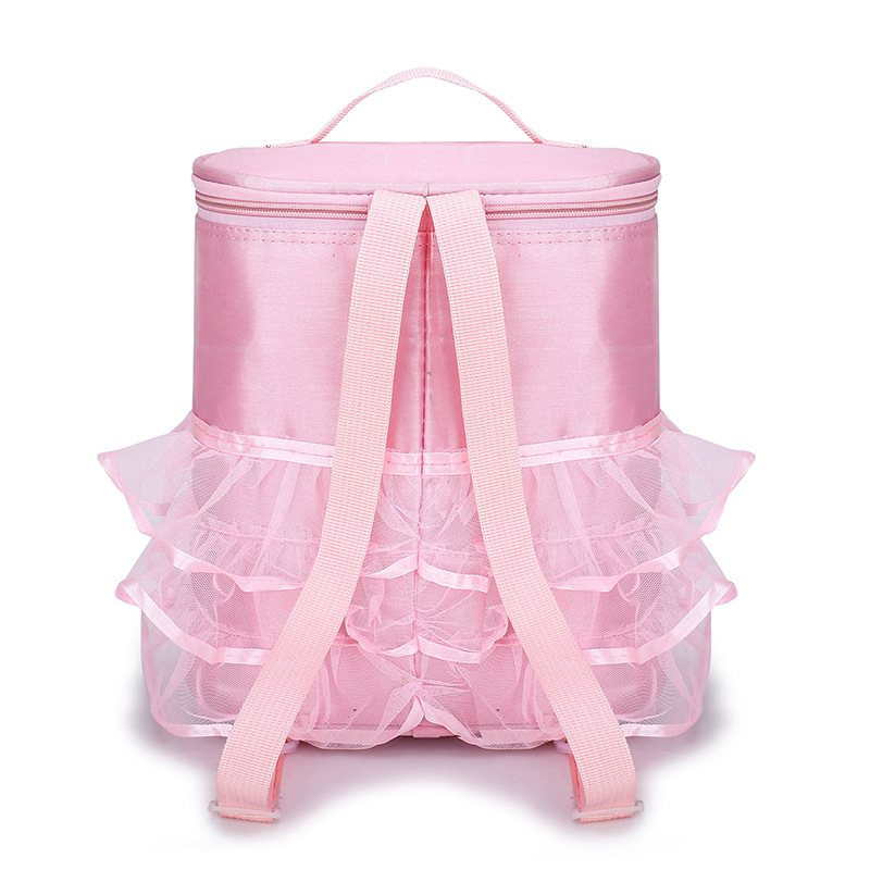 Bolsa de baile de hombro para niños bolsas de baile de almacenamiento ballet latino bolsas escolares niñas princesa bolsa de baile de alivio de carga impermeable