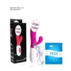 Simulation stick charging rose red + lubricant*3