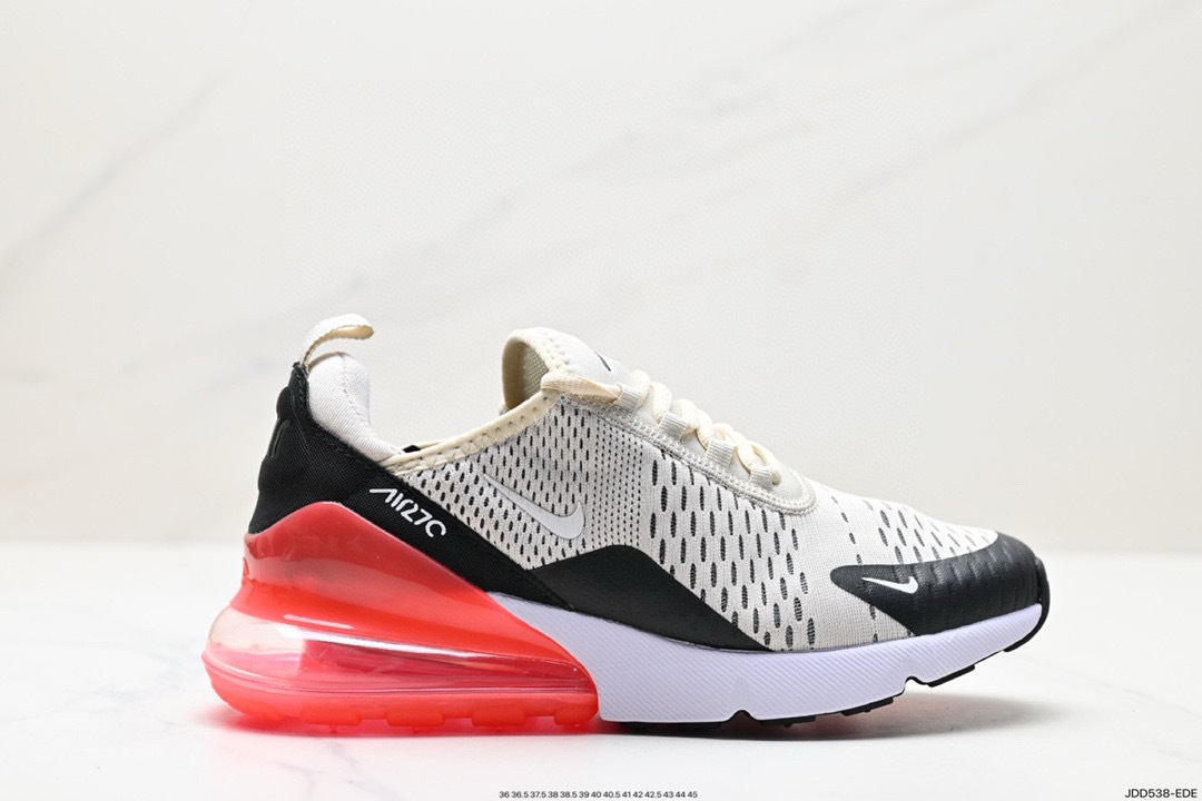 Fábrica de zapatos Putian Air Max270 cojín de aire mesh transpirable ligero zapatos de correr hombres y mujeres zapatos deportivos casuales comercio exterior