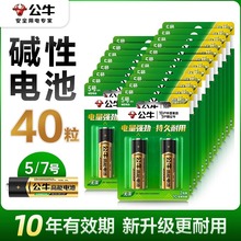 公牛干电池碱性5号7号五号七号儿童电动玩具空调电视机遥控器小号