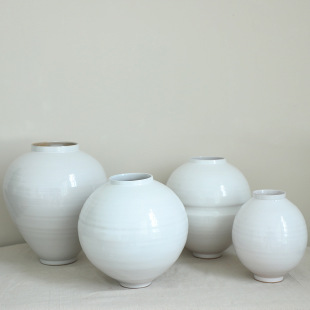 Jingdezhen Ceramic Vase Pure Handmade Creative Desktop Decoration Ornaments Home Entrance Living Room Vase Wholesale