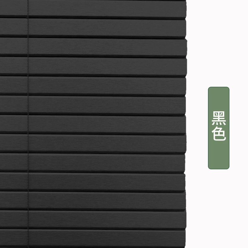 Factory-type aluminum alloy blinds bathroom waterproof and hole-free office high-blind electric roller blinds