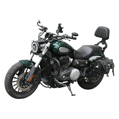 Motorcycle bumper | Folding Backrest Rack Quick-Release