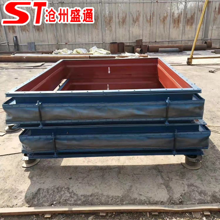 角向型非金属补偿器  非金属玻璃纤维硅胶软连接 热风管道膨胀节