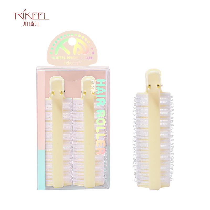 Chuanqi'er Air Bangs Curling Hair Clip Korean Style Hair Root Fluffy Large Style Wave Bangs Curling Hair Clip Duckbill Clip