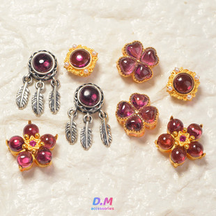 s925���y僽���Ȼ������ʯ��ʯ����������~��ɢ�������DIY���