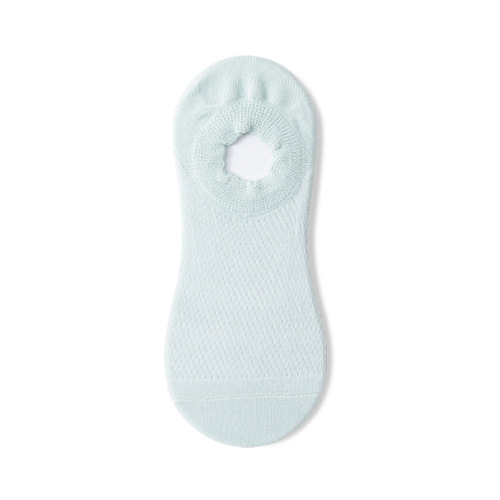 Sock Girl Spring and Summer Full Cotton Low-Cut Boat Socks Non-Slip Thin Women's Socks Pure Cotton Mesh Invisible Socks Zhuji Socks