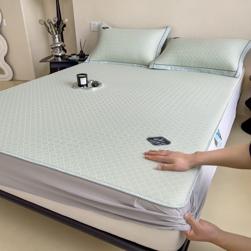Summer mat, set, foldable sheet, 3 piece set, washable