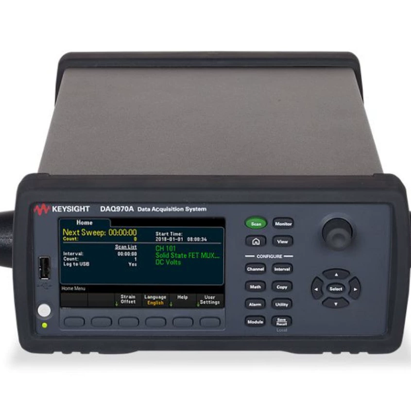 Является цифровым сборником обновления немецкого технического KEYSIGHT DAQ970A (хост-интерфейс LAN USB)
