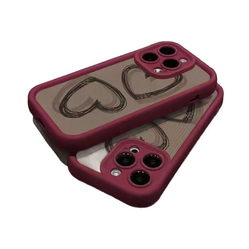 Aplicación transfronteriza iPhone 16pro funda para teléfono móvil 11 Apple 15 comercio exterior 14 amor 13promax nuevo 12pro