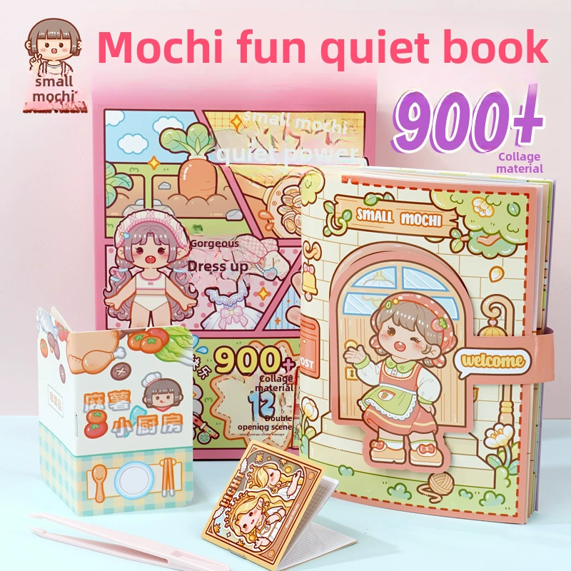 Three dimensional sticker, new collection, does not require cutting