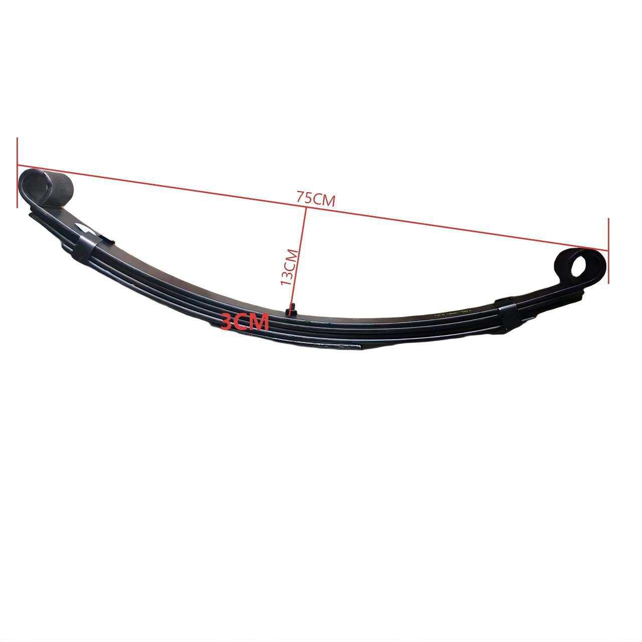 Three-Wheel Motorcycle Parts, Electric Tricycle Steel Plate, Thickened Bow Plate, Spring Plate, Leaf Spring, Trailer Steel