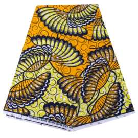 现货代发非洲蜡染布双面涤纶几何印花面料african fabric外贸