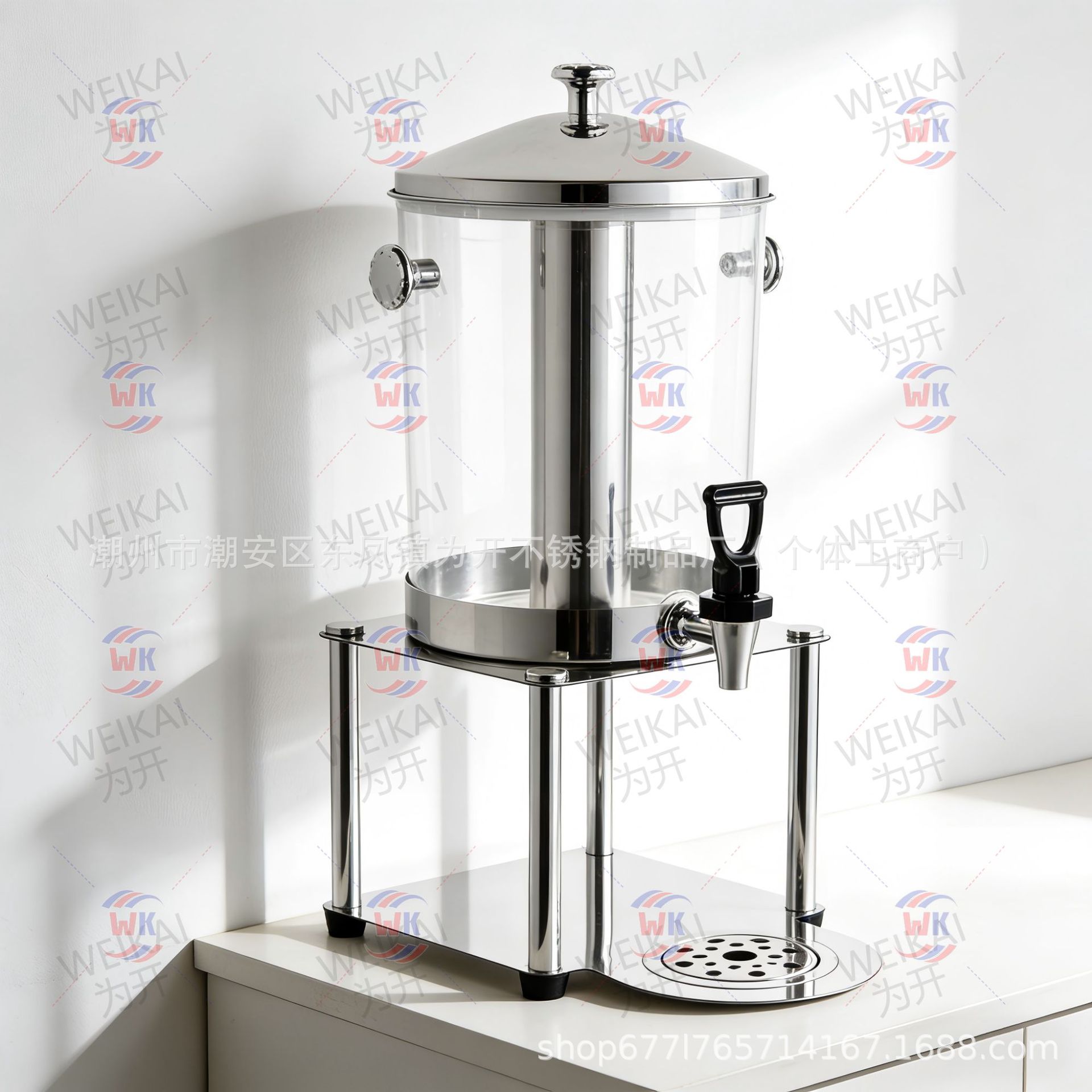 8l máquina de bebidas frías de acero inoxidable cubo de bebidas hoteleras trípode de jugo comercial juicedspenser equipo de bebidas frías comerciales image 7