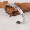 Magnetic retro bracelet, adjustable ring suitable for men and women, European style, flowered
