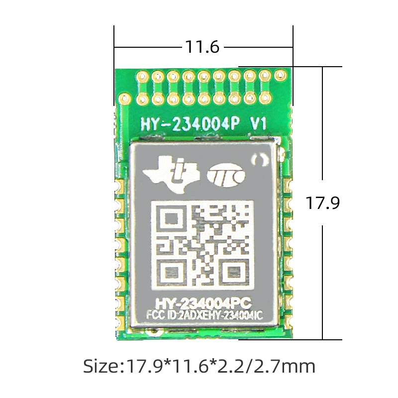 【Shengrun】HY-234004PC V1 Bluetooth multi-node serial port transparent transmission BLE5.3 low-power module