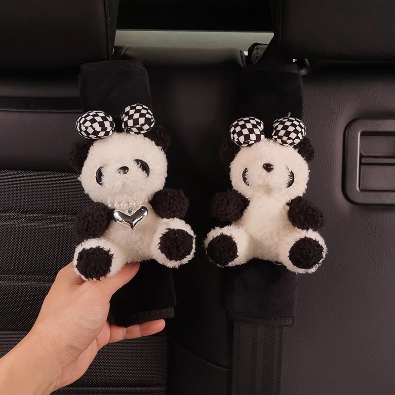 Funda Protectora para Cinturón de Seguridad de Auto de Felpa Artificial