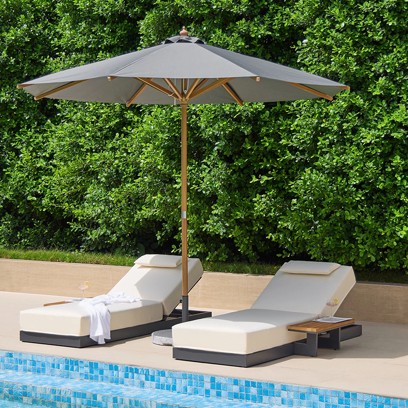 Sofá al aire libre patio jardín al aire libre muebles de hotel villa terraza impermeable sofá de aluminio diseñador image 3