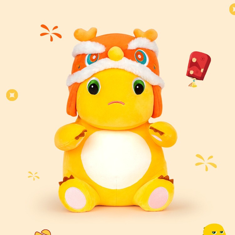 Duolai Genuine Milk Dragon Plush Toys Wholesale, Cute Children's Gifts, Support Dropshipping Milk Dragon Dolls