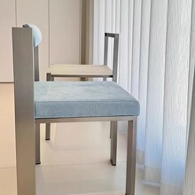 北欧餐椅家用简约靠背椅沙发椅设计师创意椅网红休闲椅轻奢化妆椅