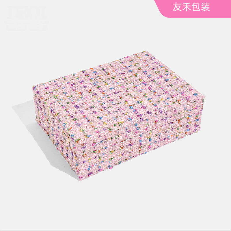 Xiaoxiangfeng ジュエリーボックスジュエリー収納ボックスハイエンドライト高級イヤリングリングネックレスブレスレットジュエリーボックスギフトボックス|undefined