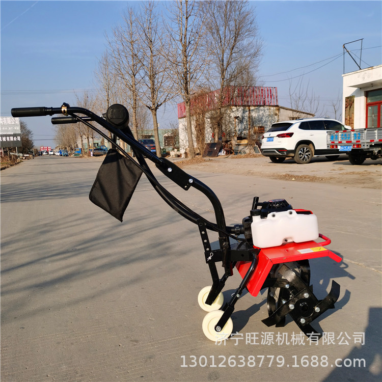 四冲程柴油旋耕机 开沟松土旋耕机 果园除草旋耕机