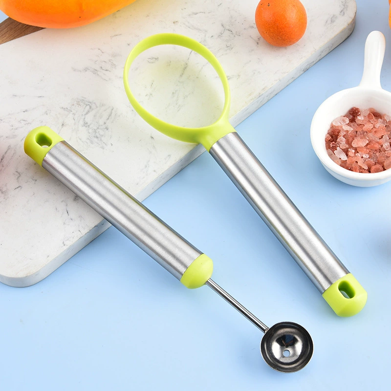 Multifunctional fruit spoon stainless steel for home use