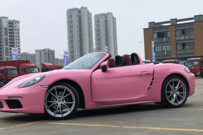 metallic series car body film – Automotive Film - 152m15m-romantic-pink
