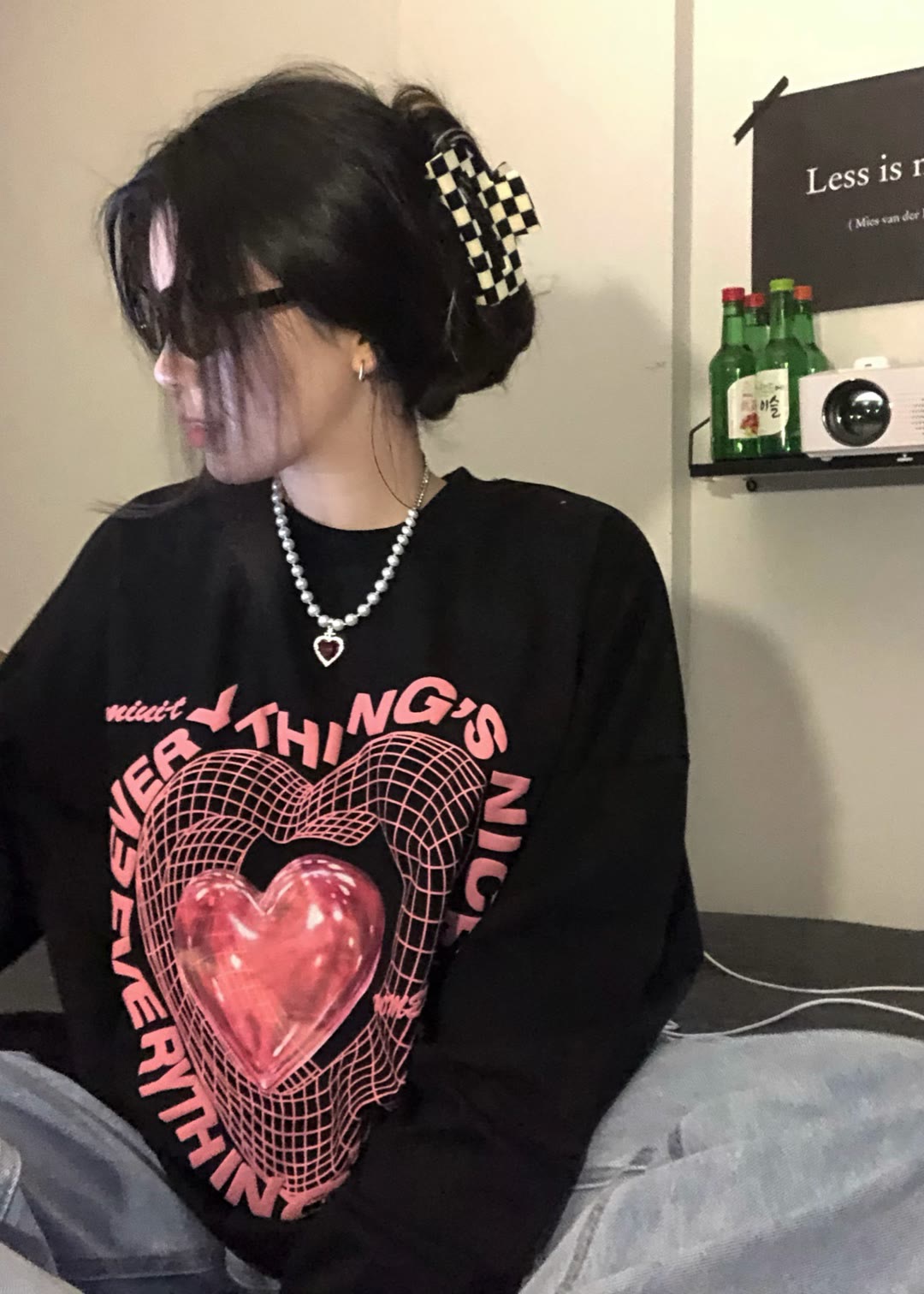 Love Long Sleeve Sweater Image 4