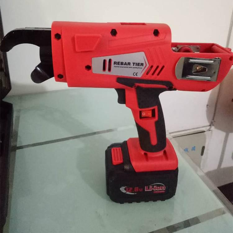 手持电动充电式钢筋绑扎机 电动钢筋捆扎机 充电式锂电电池全自动