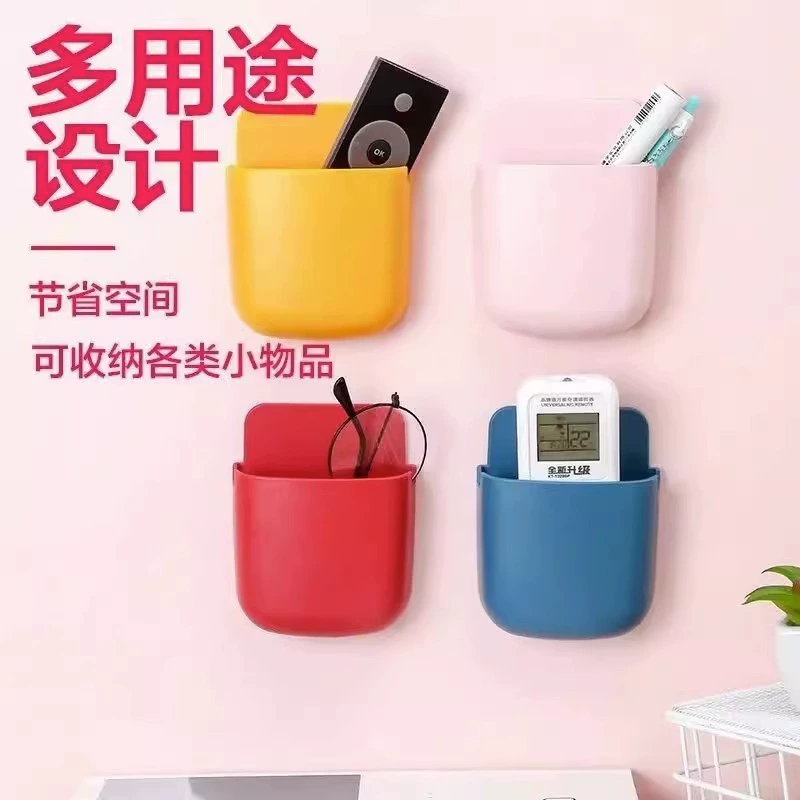 Ящик для хранения с дистанционным управлением Гостиная Настенная настенная тумбочка Мобильный телефон Маленькая коробка Туалет Настенная стойка Креативный