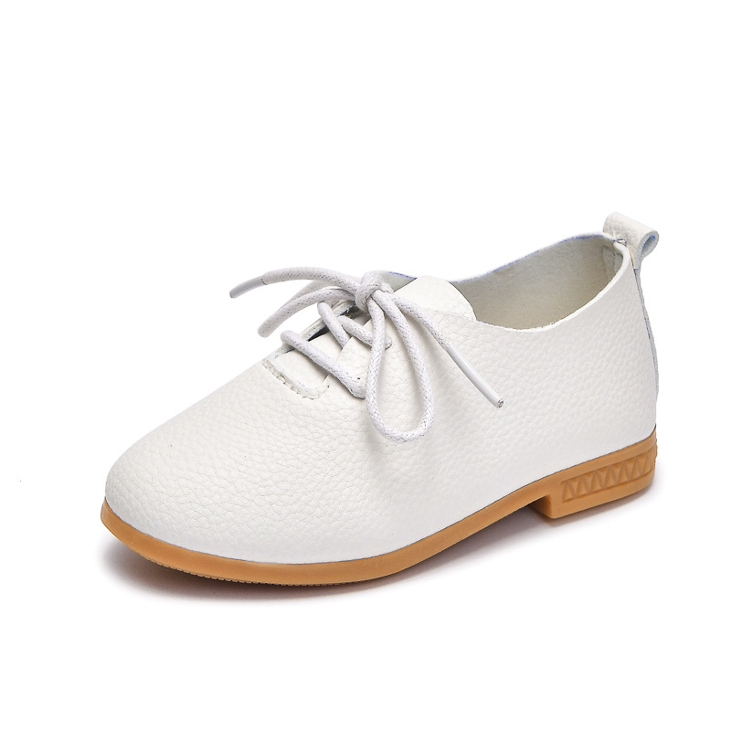 2025 primavera nuevos niños y niñas zapatos de princesa transfronterizos bajos nuevos zapatos de correa de estilo británico zapatos para estudiantes zapatos de cuero negro image 5